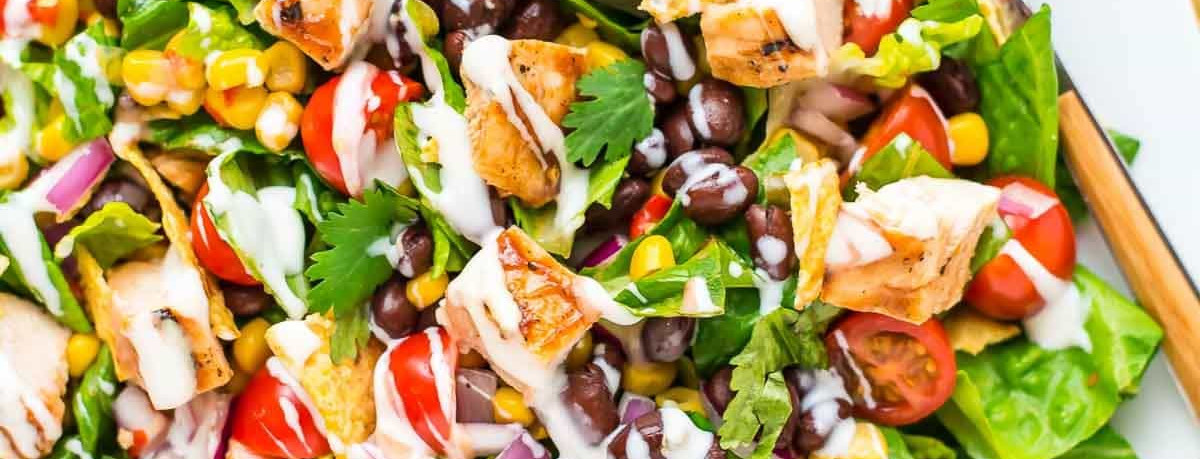 Healthy BBQ Chicken Salad