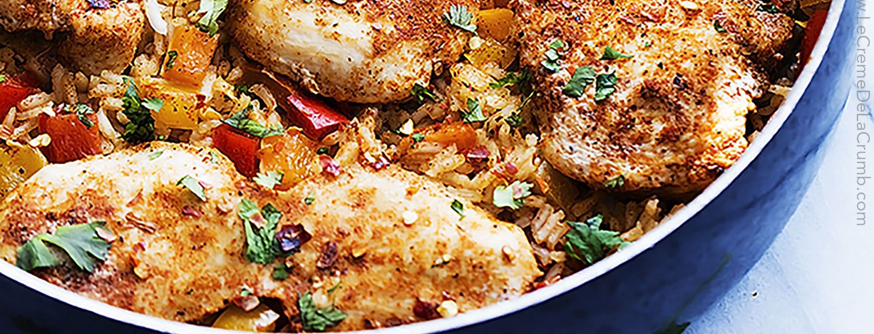 One Pot Cajun Chicken and Rice