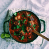 Meatball black bean chilli